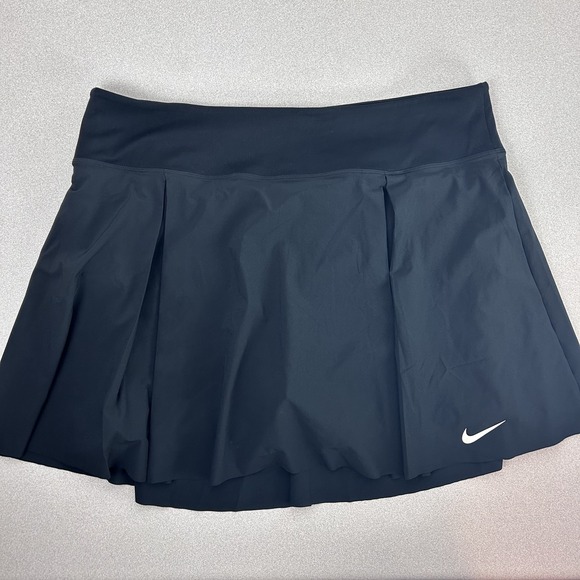 Nike Pants - Nike Dri-FIT Skirt XL Black Tennis Golf Athletic Lined Shorts Activewear Pleated